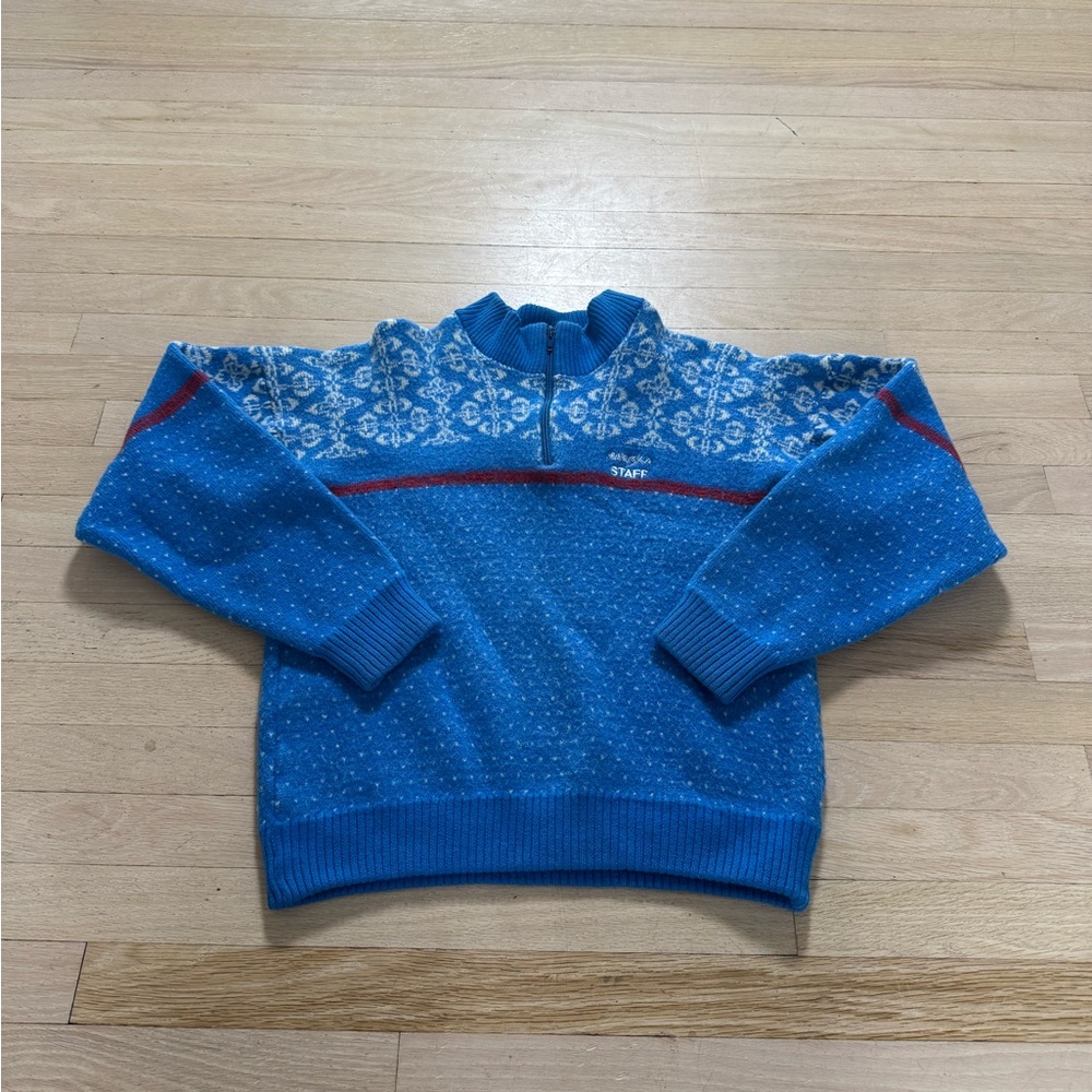 Blue vintage 1992 Fairways sweater knitwear women’s large